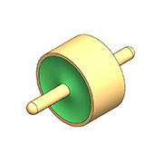 หัวกลมแกนเดี่ยวที่มีความต้านทานลักษณะเฉพาะ 50Ω