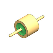 หัวกลมแกนเดี่ยวที่มีความต้านทานลักษณะเฉพาะ 50Ω